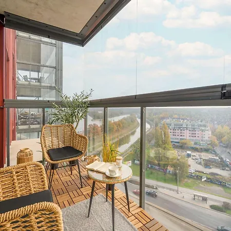 Stylowy Z Widokiem Browary Wroclawskie By Renters Prestige Lägenhet *